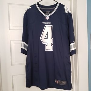 Dallas Cowboy Prescott Blue Jersey